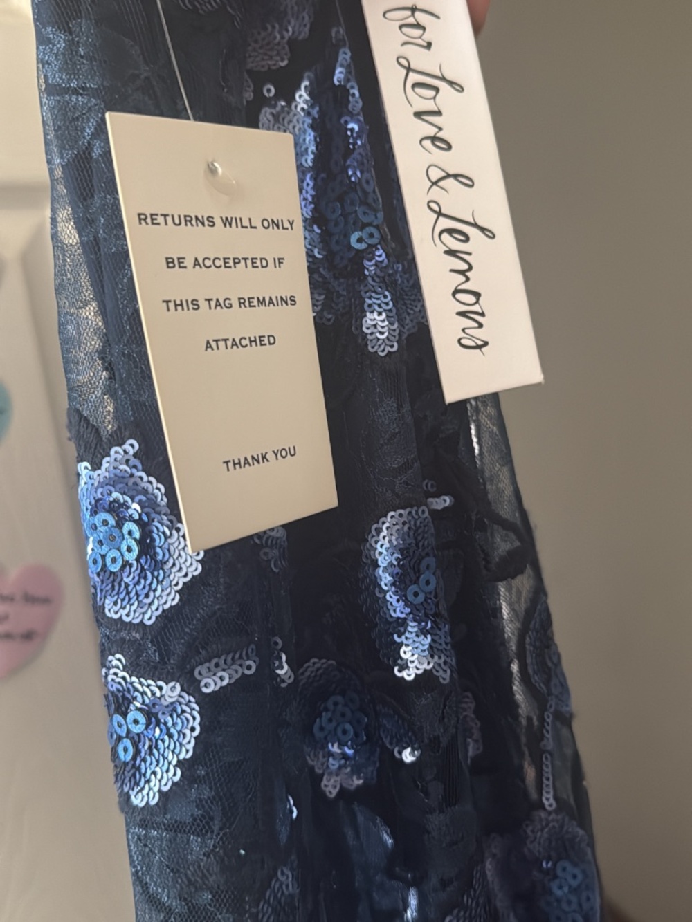 For Love & Lemons Beatrice Maxi Dress in Blue.